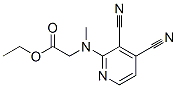 n-(3,4-二氰基-2-吡啶)-n-甲基-甘氨酸乙酯結(jié)構(gòu)式_676601-84-6結(jié)構(gòu)式