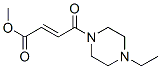 2-Butenoicacid,4-(4-ethyl-1-piperazinyl)-4-oxo-,methylester(9ci)Structure,676641-62-6Structure 2-Butenoicacid,4-(4-ethyl-1-piperazinyl)-4-oxo-,methylester(9ci) Structure,676641-62-6Structure