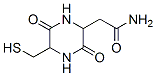 2-Piperazineacetamide, 5-(mercaptomethyl)-3,6-dioxo-(9ci)Structure,677021-08-8Structure 2-Piperazineacetamide, 5-(mercaptomethyl)-3,6-dioxo-(9ci) Structure,677021-08-8Structure