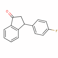 3-(4-Fluorophenyl)indan-1-oneStructure,67800-14-0Structure 3-(4-Fluorophenyl)indan-1-one Structure,67800-14-0Structure