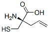4-Pentenoicacid,2-amino-2-(mercaptomethyl)-,(2r)-(9ci)Structure,679005-15-3Structure 4-Pentenoicacid,2-amino-2-(mercaptomethyl)-,(2r)-(9ci) Structure,679005-15-3Structure