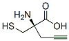 4-Pentynoicacid,2-amino-2-(mercaptomethyl)-,(2r)-(9ci)Structure,679005-16-4Structure 4-Pentynoicacid,2-amino-2-(mercaptomethyl)-,(2r)-(9ci) Structure,679005-16-4Structure