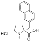 (R)-alpha-(2-萘甲基)-脯氨酸鹽酸鹽結(jié)構(gòu)式_679796-42-0結(jié)構(gòu)式