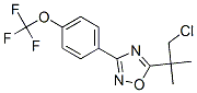 5-(2-氯-1,1-二甲基乙基)-3-[4-(三氟甲氧基)苯基]-1,2,4-噁二唑結構式_680216-04-0結構式