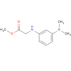 (3-二甲基氨基-苯基氨基)-乙酸甲酯結構式_680591-54-2結構式