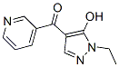 Methanone, (1-ethyl-5-hydroxy-1h-pyrazol-4-yl)-3-pyridinyl-(9ci)Structure,680972-05-8Structure Methanone, (1-ethyl-5-hydroxy-1h-pyrazol-4-yl)-3-pyridinyl-(9ci) Structure,680972-05-8Structure