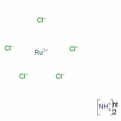 Ammonium aquopentachlororuthenate(iii)Structure,68133-88-0Structure Ammonium aquopentachlororuthenate(iii) Structure,68133-88-0Structure