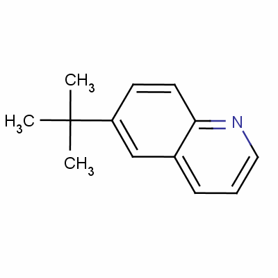 6-叔丁基喹啉結(jié)構(gòu)式_68141-13-9結(jié)構(gòu)式