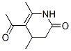 (9ci)-5-乙?；?3,4-二氫-4,6-二甲基-2(1H)-吡啶酮結(jié)構(gòu)式_681473-87-0結(jié)構(gòu)式