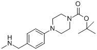 Tert-butyl 4-{4-[(methylamino)methyl]phenyl}piperazine-1-carboxylate Structure,681508-91-8Structure