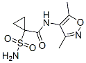 1-(氨基磺酰基)-n-(3,5-二甲基-4-異噁唑基)-環(huán)丙烷羧酰胺結(jié)構(gòu)式_681808-48-0結(jié)構(gòu)式