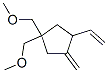 Cyclopentane, 3-ethenyl-1,1-bis(methoxymethyl)-4-methylene-(9ci)Structure,681856-37-1Structure Cyclopentane, 3-ethenyl-1,1-bis(methoxymethyl)-4-methylene-(9ci) Structure,681856-37-1Structure