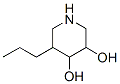 3,4-Piperidinediol, 5-propyl-(9ci)Structure,682331-10-8Structure 3,4-Piperidinediol, 5-propyl-(9ci) Structure,682331-10-8Structure