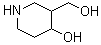 3-(羥基甲基)哌啶-4-醇結(jié)構(gòu)式_682331-21-1結(jié)構(gòu)式