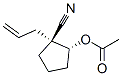 (1r,2r)-(9ci)-2-(乙?；趸?-1-(2-丙烯基)-環(huán)戊烷甲腈結(jié)構(gòu)式_682746-77-6結(jié)構(gòu)式