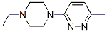 Pyridazine, 3-(4-ethyl-1-piperazinyl)-6-methyl-(9ci)Structure,682779-97-1Structure Pyridazine, 3-(4-ethyl-1-piperazinyl)-6-methyl-(9ci) Structure,682779-97-1Structure