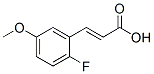 2-氟-5-甲氧基肉桂酸結(jié)構(gòu)式_682805-01-2結(jié)構(gòu)式