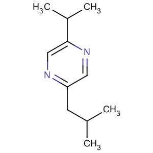 Pyrazine, 2-(1-methylethyl)-5-(2-methylpropyl)-(9ci)Structure,68290-70-0Structure Pyrazine, 2-(1-methylethyl)-5-(2-methylpropyl)-(9ci) Structure,68290-70-0Structure