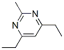 Pyrimidine, 4,6-diethyl-2-methyl- (9ci)Structure,68290-87-9Structure Pyrimidine, 4,6-diethyl-2-methyl- (9ci) Structure,68290-87-9Structure