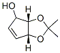 4H-cyclopenta-1,3-dioxol-4-ol, 3a,6a-dihydro-2,2-dimethyl-, (3as,6ar)-(9ci)Structure,683276-44-0Structure 4H-cyclopenta-1,3-dioxol-4-ol, 3a,6a-dihydro-2,2-dimethyl-, (3as,6ar)-(9ci) Structure,683276-44-0Structure