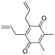 (9ci)-2,3-二甲基-5,6-二-2-丙烯基-2,5-環(huán)己二烯-1,4-二酮結構式_684262-71-3結構式