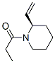Piperidine, 2-ethenyl-1-(1-oxopropyl)-, (2r)-(9ci)Structure,685509-85-7Structure Piperidine, 2-ethenyl-1-(1-oxopropyl)-, (2r)-(9ci) Structure,685509-85-7Structure