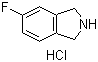 5-氟 異吲哚啉鹽酸鹽結(jié)構(gòu)式_685565-15-5結(jié)構(gòu)式