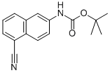 Tert-butyl (5-cyano-2-naphthyl)carbamate Structure,685902-47-0Structure