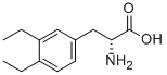 (2R)-2-氨基-3-(3,4-二乙基苯基)丙酸結構式_686297-84-7結構式