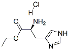(S)-2-氨基-3-(1H-咪唑-4-基)丙酸乙酯鹽酸鹽結(jié)構(gòu)式_68636-91-9結(jié)構(gòu)式