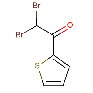 2,2-Dibromo-1-thiophen-2-yl-ethanoneStructure,68672-88-8Structure 2,2-Dibromo-1-thiophen-2-yl-ethanone Structure,68672-88-8Structure