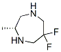 1H-1,4-diazepine,6,6-difluorohexahydro-2-methyl-,(2r)-(9ci)Structure,687634-54-4Structure 1H-1,4-diazepine,6,6-difluorohexahydro-2-methyl-,(2r)-(9ci) Structure,687634-54-4Structure