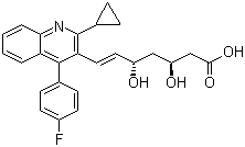 Pitavastatin diastereomerStructure,688735-41-3Structure Pitavastatin diastereomer Structure,688735-41-3Structure