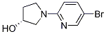(R)-1-(5-溴-吡啶-2-基)-吡咯烷-3-醇結(jié)構(gòu)式_690265-87-3結(jié)構(gòu)式
