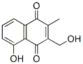1,4-Naphthalenedione, 5-hydroxy-3-(hydroxymethyl)-2-methyl-(9ci)Structure,690275-26-4Structure 1,4-Naphthalenedione, 5-hydroxy-3-(hydroxymethyl)-2-methyl-(9ci) Structure,690275-26-4Structure