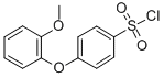 4-(2-Methoxyphenoxy)benzenesulfonyl chlorideStructure,690632-30-5Structure 4-(2-Methoxyphenoxy)benzenesulfonyl chloride Structure,690632-30-5Structure