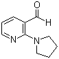2-(1-吡咯烷)煙醛結(jié)構(gòu)式_690632-39-4結(jié)構(gòu)式