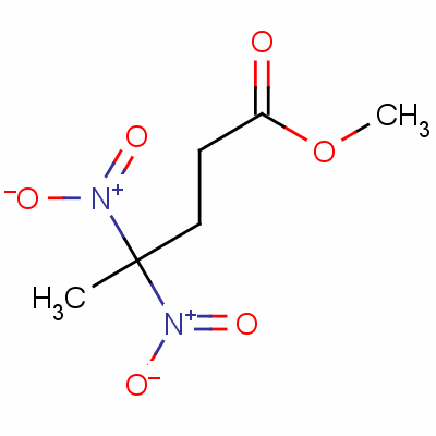 Pentanoic acid, 4,4-dinitro-, methyl esterStructure,6921-12-6Structure Pentanoic acid, 4,4-dinitro-, methyl ester Structure,6921-12-6Structure