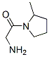 Pyrrolidine, 1-(aminoacetyl)-2-methyl- (9ci)Structure,692721-76-9Structure Pyrrolidine, 1-(aminoacetyl)-2-methyl- (9ci) Structure,692721-76-9Structure
