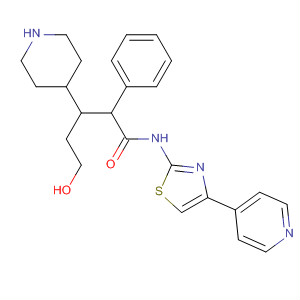 2-(3-(3-(哌啶-4-基)-丙氧基)-苯基)-n-(4-吡啶-4-基-噻唑-2-基)-乙酰胺結(jié)構(gòu)式_692883-31-1結(jié)構(gòu)式