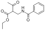 Ethyl 2-(n-benzoylaminometheyl)-3-oxobutyrateStructure,69396-18-5Structure Ethyl 2-(n-benzoylaminometheyl)-3-oxobutyrate Structure,69396-18-5Structure
