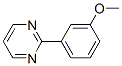 Pyrimidine, 2-(3-methoxyphenyl)- (9ci)Structure,69491-43-6Structure Pyrimidine, 2-(3-methoxyphenyl)- (9ci) Structure,69491-43-6Structure