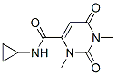 (9ci)-n-環(huán)丙基-1,2,3,6-四氫-1,3-二甲基-2,6-二氧代-4-嘧啶羧酰胺結(jié)構(gòu)式_696614-92-3結(jié)構(gòu)式