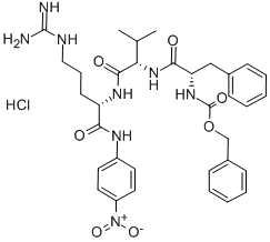 Z-phe-val-arg-pna hcl Structure,69716-00-3Structure