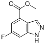 6-Fluoro-4-indazolecarboxylicacidmethylesterStructure,697739-05-2Structure 6-Fluoro-4-indazolecarboxylicacidmethylester Structure,697739-05-2Structure