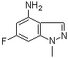 1H-indazol-4-amine,6-fluoro-1-methyl-(9ci) Structure,697739-09-6Structure