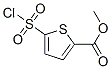 2-Thiophenecarboxylicacid,5-(chlorosulfonyl)-,methylester(9ci)Structure,69816-03-1Structure 2-Thiophenecarboxylicacid,5-(chlorosulfonyl)-,methylester(9ci) Structure,69816-03-1Structure