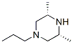 Piperazine, 3,5-dimethyl-1-propyl-, cis-(9ci)Structure,69837-33-8Structure Piperazine, 3,5-dimethyl-1-propyl-, cis-(9ci) Structure,69837-33-8Structure