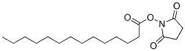1-(Tetradecanoyloxy)-2,5-pyrrolidinedioneStructure,69888-86-4Structure 1-(Tetradecanoyloxy)-2,5-pyrrolidinedione Structure,69888-86-4Structure