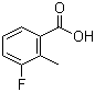 3-氟-2-甲基苯甲酸結(jié)構(gòu)式_699-90-1結(jié)構(gòu)式